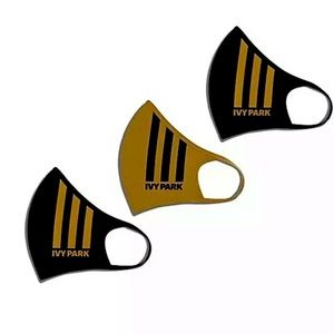 Ivy Park x Adidas face masks 3 pack Drip 2.2 black